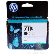 HP 711B (3WX01A) Black 80 ml ตลับหมึกอิงค์เจ็ทน้ำหมึกสีดำ